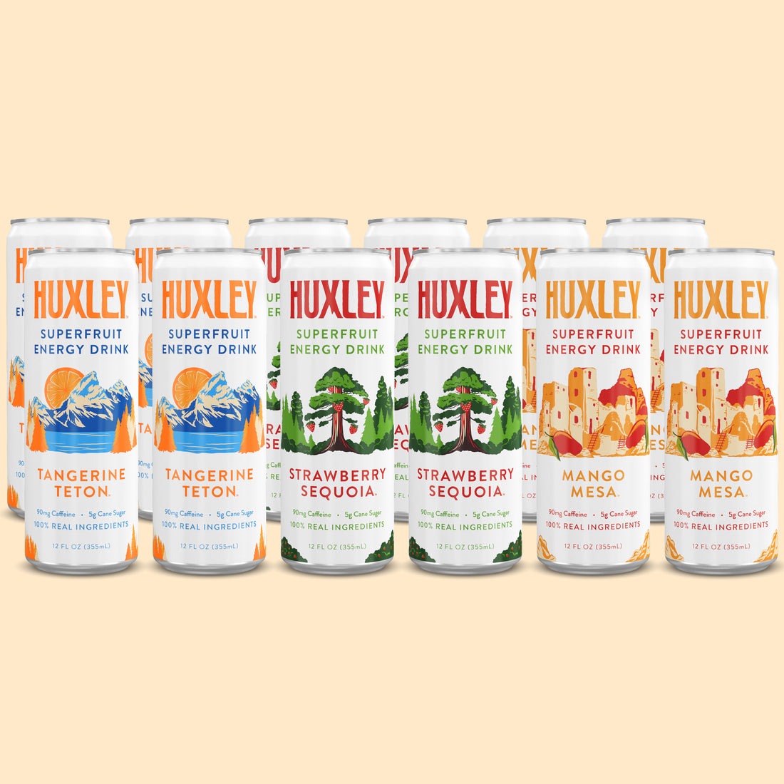 Huxley Superfruit Energy Drink Variety Pack